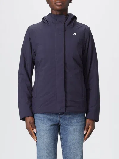 K-way Coat  Woman Color Blue