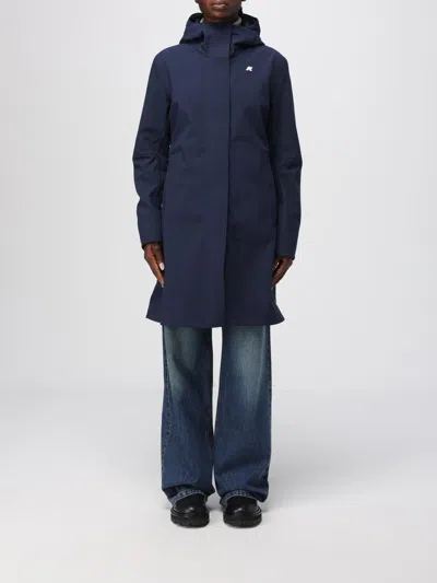 K-way Coat  Woman Color Blue