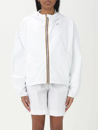 K-WAY JACKET K-WAY WOMAN COLOR WHITE,G61590001