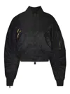 K-way Loncrop Thermo Shiny Twill In Black