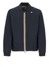 K-way Aurene Stretch Jacket With Contrasting Gros Grain Details