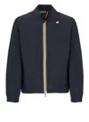 K-way Aurene Stretch Jacket With Contrasting Gros Grain Details