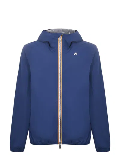 K-way Coats In Blue