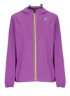 K-way Le Vrai 4.0 Claude Jacket In Purple
