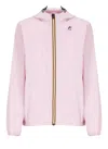 K-way Le Vrai 4.0 Claude Jacket In Pink