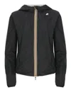 K-way Lily Eco Plus Double Jacket In Black