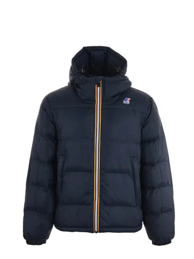 K-way Coats In Blue