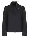 K-way Black Arabel Strech Jacket In Black