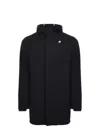 K-way 3-layer Nylon Jacket In Black