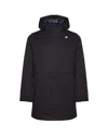 K-way Coats Black In Black