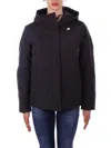 K-way Marguerite Stretch Dot Jacket In Nero Neri E Grigi