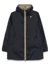 K-way Sophie Plus.2 Jacket In Blu E Verde