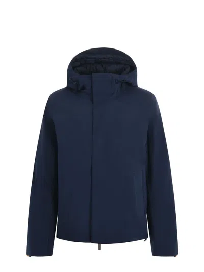 K-way Coats In Blue