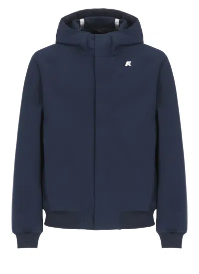 K-way Coats In Blue