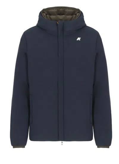 K-way Coats In Blue