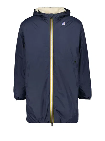 K-way Coats In Blue