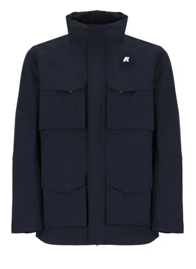 K-way Jacket  Men Color Blue
