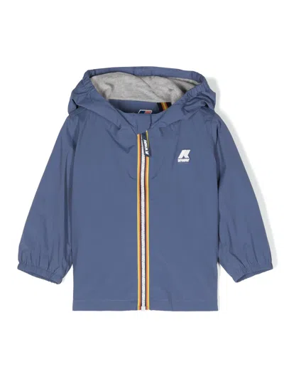 K-way Babies' E. Jack Rain Jacket In Blue