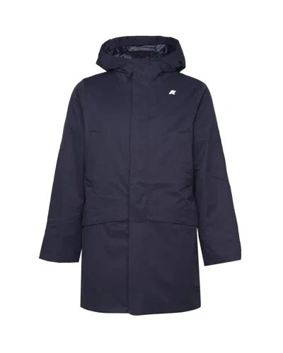 K-way Coats In Blue