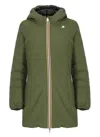 K-way Denise Jacket In Green