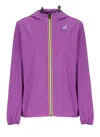 K-way Le Vrai 4.0 Claude Jacket In Purple