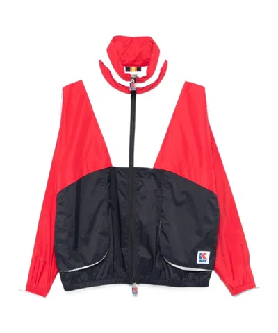 K-WAY COLOUR-BLOCK JACKET
