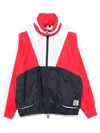 K-way Colour-block Jacket In Blue