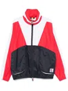 K-way Colour-block Jacket In Blue