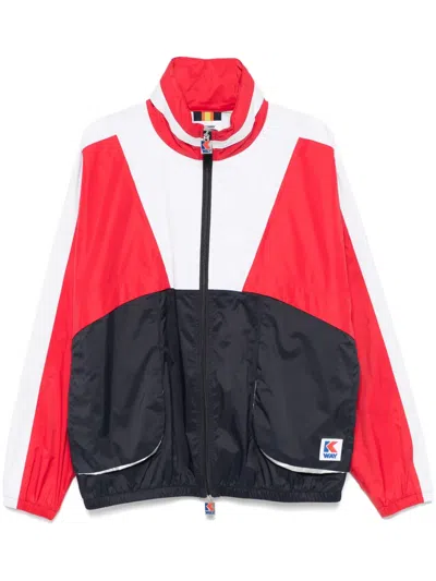 K-WAY COLOUR-BLOCK JACKET