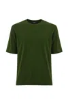 K-way Combe Cotton T-shirt In Green Africa