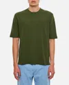 K-way Combe Cotton T-shirt In Militare