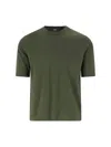 K-way Neckline Crew Short Sleeves In Green