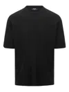 K-way Combe Crew-neck T-shirt In Black