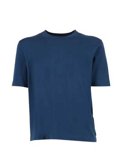 K-way Combe Short-sleeve T-shirt In Blue