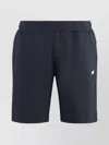 K-way Cotton Bermuda Shorts With Elastic Waistband