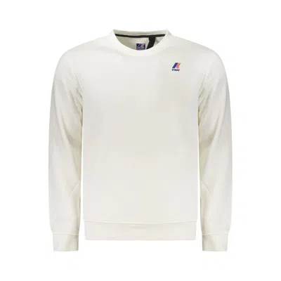 K-way White Cotton Men Sweater