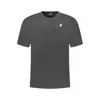 K-way Black Cotton Men T-shirt In Gray