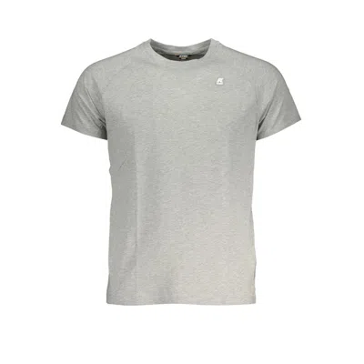 K-way Gray Cotton T-shirt