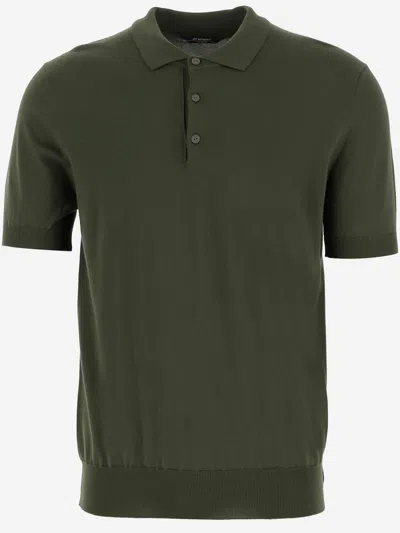 K-way K Way Pleyne Green Cotton Polo Shirt