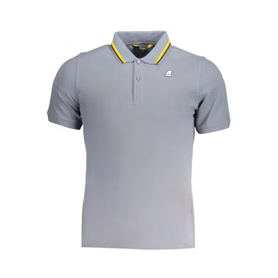 K-way Gray Cotton Polo Shirt