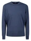 K-way Cotton Sweater In Blue