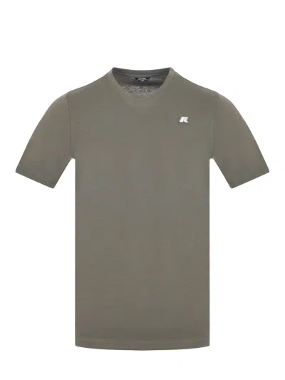 K-way Cotton T-shirt In Green
