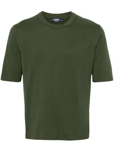 K-WAY CREW-NECK COTTON JUMPER