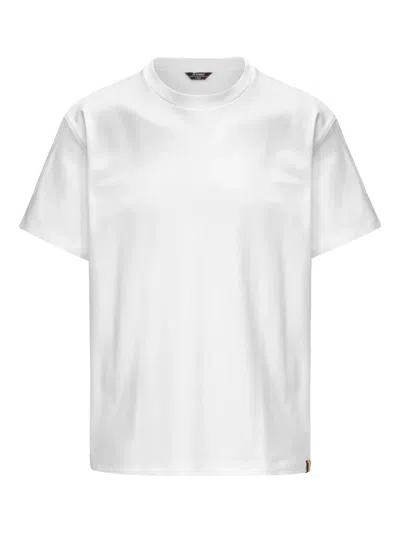 K-WAY CREW-NECK COTTON T-SHIRT