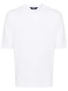 K-way Crew-neck Knitted T-shirt In White