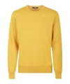 K-way Crew Neck Long Sleeve Sweater In Yellow