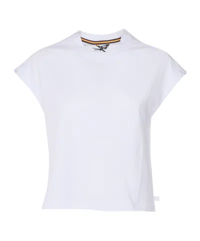 K-way Crew Neck T-shirt In White