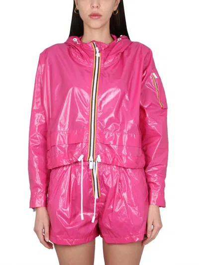 K-WAY K-WAY CROPEL LIGHT CLASS JACKET