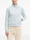 K-way Cyrielle Zip-front Sweartshirt In Blue