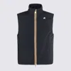 K-way Technical Fabric Jacket With Removable Hood In Blue